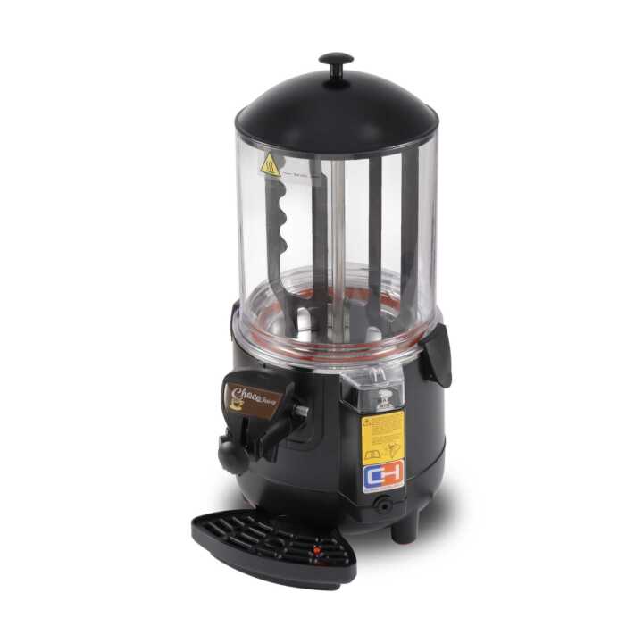 Máquina de chocolate 10 litros 1 kW 410x280x580h mm