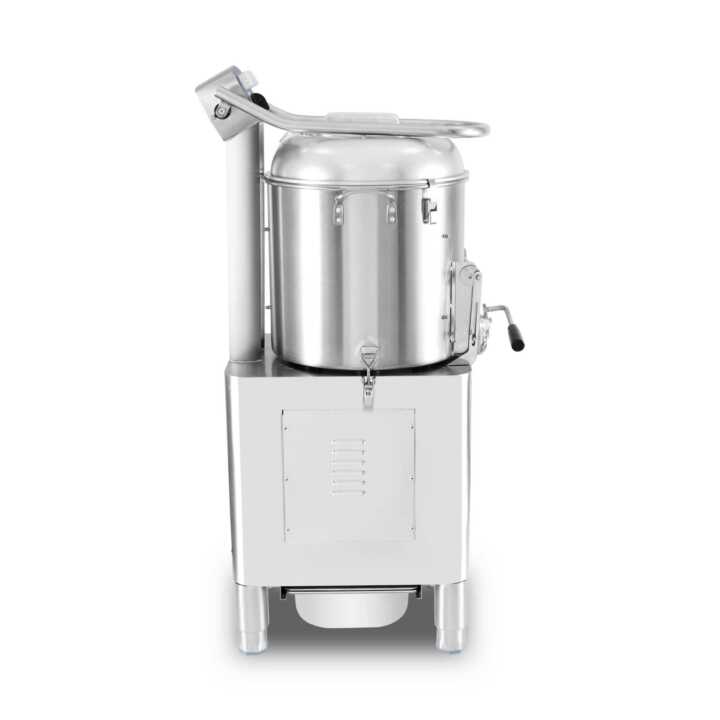 Máquina de descascar batatas de 20 kg com produção de 190 kg/h