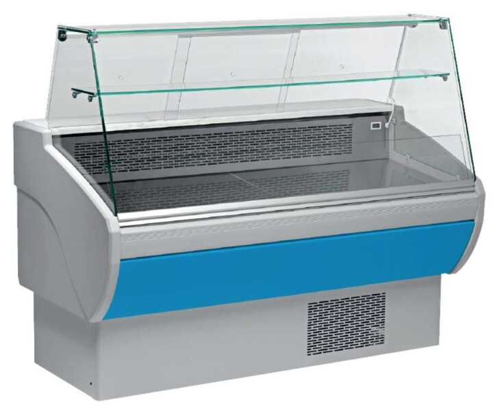 Vitrina Refrigerada Vidro Reto Profundidade 800 Dim 1017 X800 X1260H mm