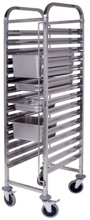 Carrinho 380X550X1735H mm
 15 Gn1/1