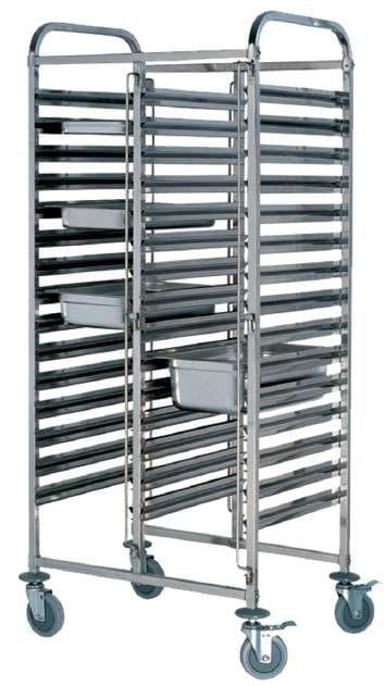 Carro 740X550X1740H mm
 15 Gn1/1