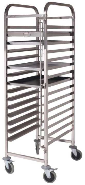 Carrinho Para Tabuleiro  470X620X1735H mm
 15 60X40