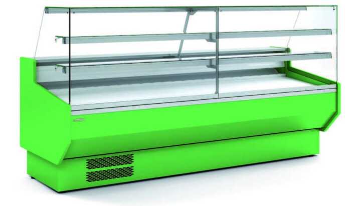 Vitrina Refrigerada Vidro Reto Padaria Profundidade 900 Dim
1305X940X1235H mm
