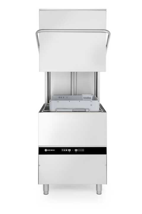 Máquina de lavar louça de capota - controlador electrónico, 750x880x(H)1412mm