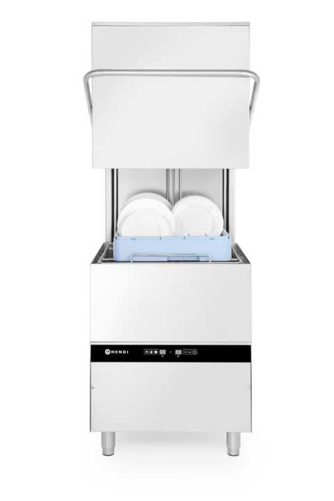 Máquina de lavar louça de capota - controlador electrónico, 750x880x(H)1412mm