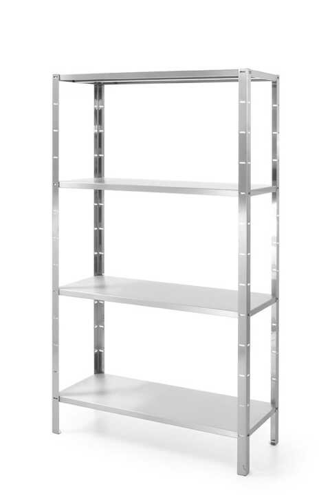Estante de armazenamento com 4 prateleiras - para automontagem, 1000x400x(H)1800mm