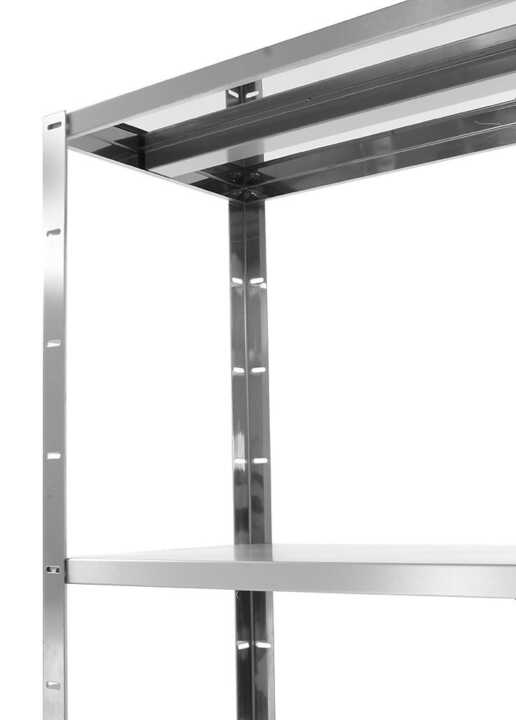 Estante de armazenamento com 4 prateleiras - para automontagem, 1000x400x(H)1800mm