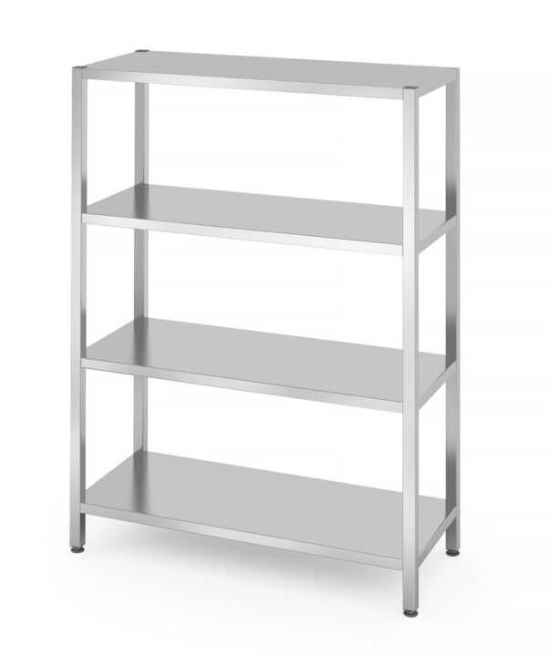 Estante de armazenamento com 4 prateleiras - para automontagem, 1200x500x(H)1800mm