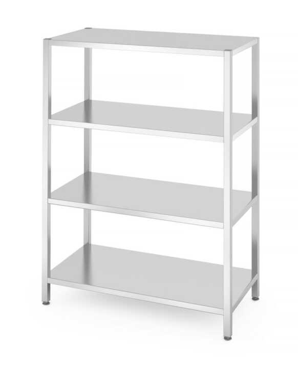 Estante de armazenamento com 4 prateleiras - para automontagem, 1200x600x(H)1800mm