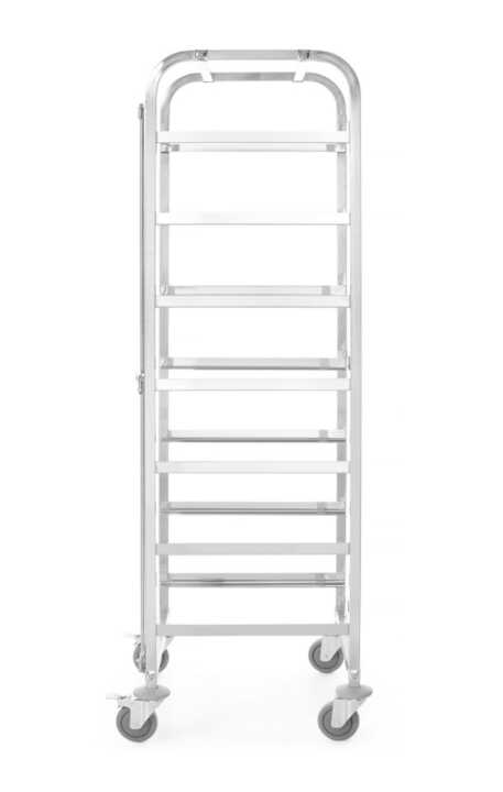 Carrinho móvel para cestos para máquina de lavar loiça - 7 x 500 x 500 mm, 615x560x(H)1700mm
