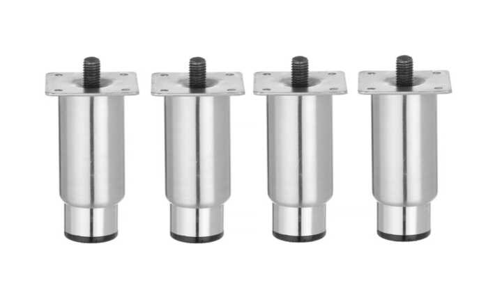 Conjunto de 4 pés para frigoríficos e congeladores, 4 pcs