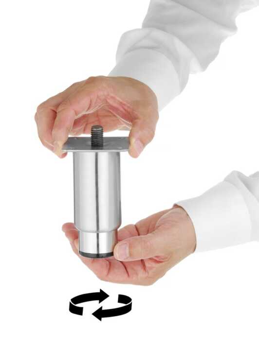 Conjunto de 4 pés para frigoríficos e congeladores, 4 pcs