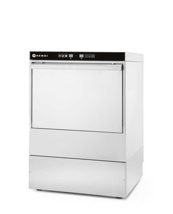 Máquina de lavar loiça 50x50 - controlo eletrónico, 400V/6600W, 576x645x(H)837mm