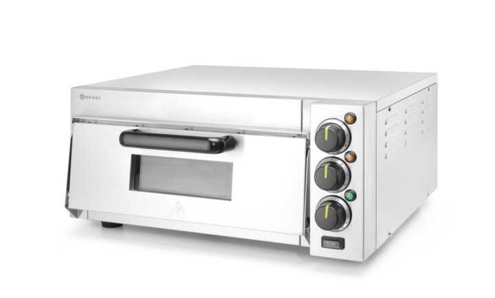 Forno de piza compacto, Prateado, 230V/2000W, 580x560x(H)275mm