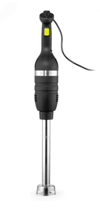 Conjunto: Triturador 350 com velocidade variável + batedor + suporte de parede, Preto, 230V/350W, ø100x110mm