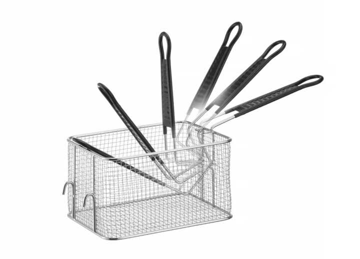 Cesto de fritura, Fritadeira de 4 litros 205808 205846, 208x140x(H)125mm