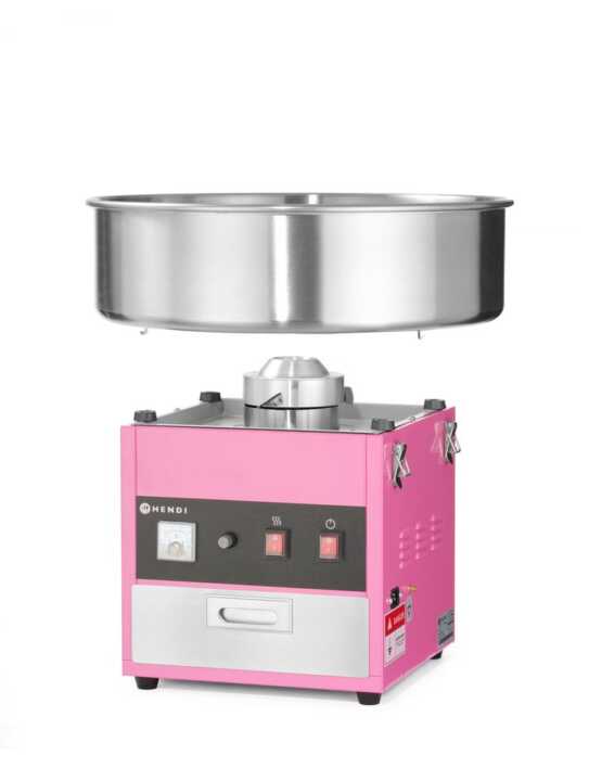 Máquina de fazer algodão doce, 230V/1200W, 520x520x(H)480mm