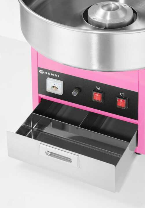 Máquina de fazer algodão doce, 230V/1200W, 520x520x(H)480mm