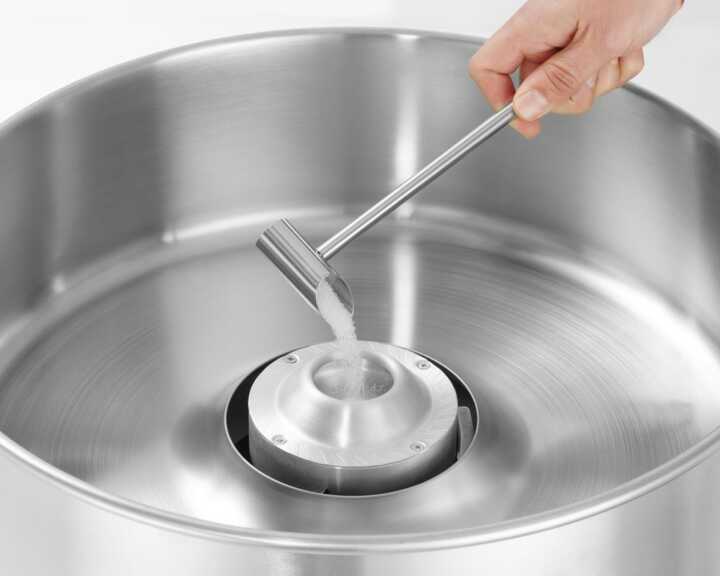 Máquina de fazer algodão doce, 230V/1200W, 520x520x(H)480mm