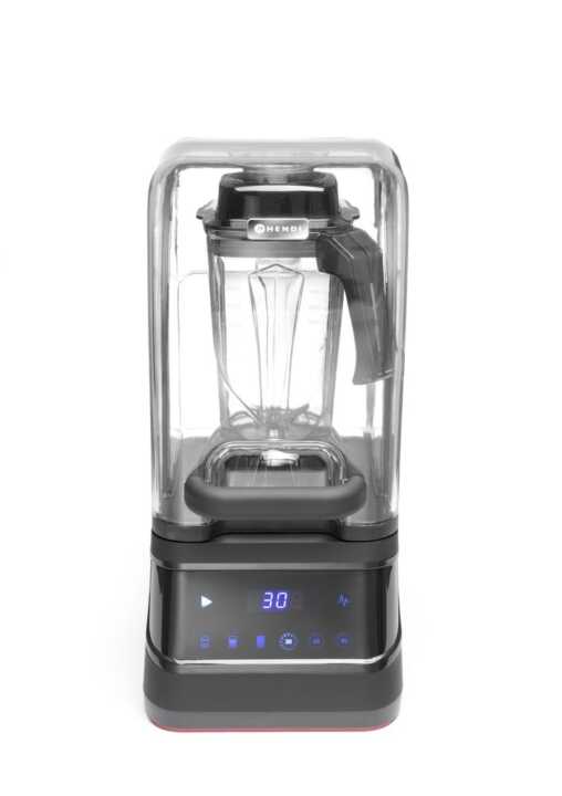 Liquidificador digital com cobertura, 2,5L, Preto, 220-240V/1680W, 250x300x(H)546mm