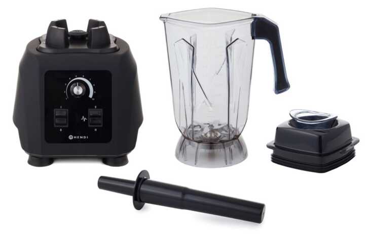 Liquidificador de bar com jarro sem BPA, 230V/1680W, 270x250x(H)580mm