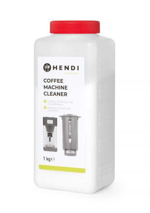 Produto de limpeza para máquina de café
