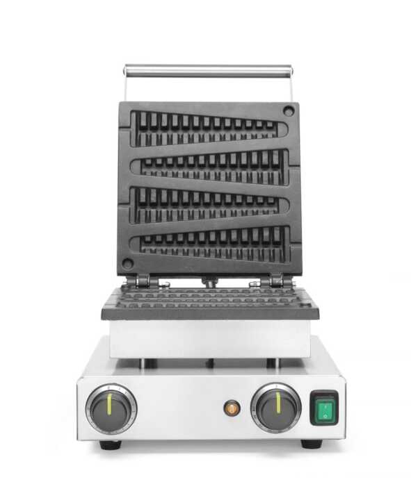 Máquina de fazer waffles em formato Chupa-Chupa, 230V/1750W, 314x417x(H)229mm