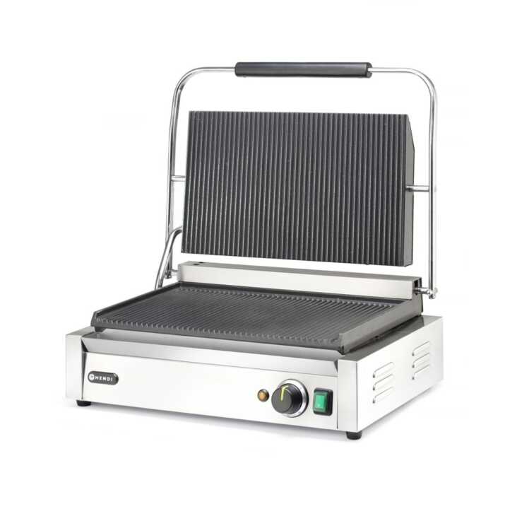 Grelha de contacto Panini XL, 230V/2700W, 548x464x(H)231mm