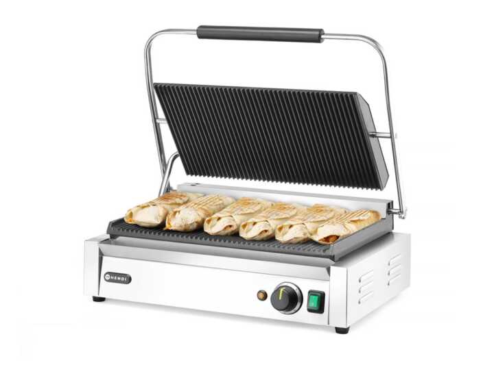 Grelha de contacto Panini XL, 230V/2700W, 548x464x(H)231mm