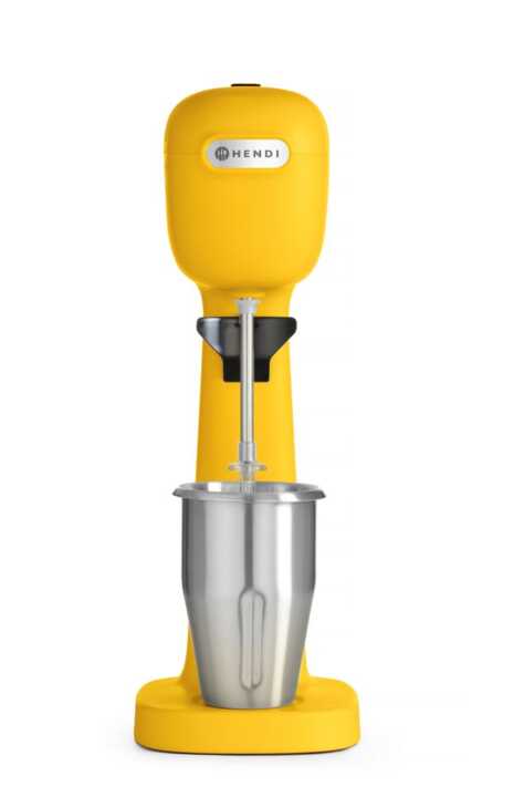 Milkshake mixer - Amarelo, 230V/400W, 170x210x(H)485mm