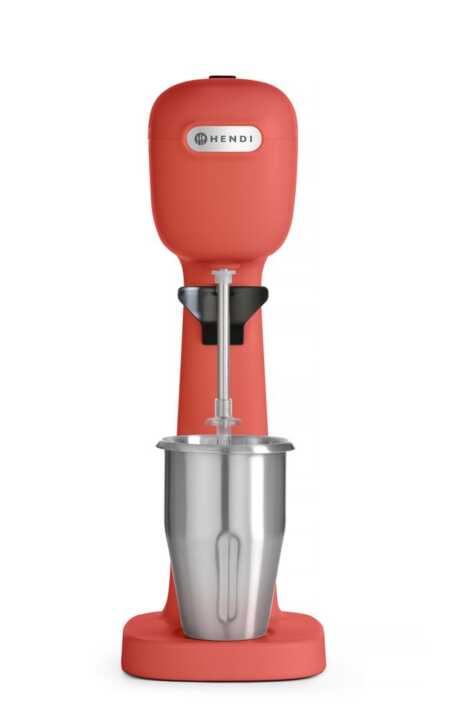 Milkshake mixer - Vermelho, 230V/400W, 170x210x(H)485mm