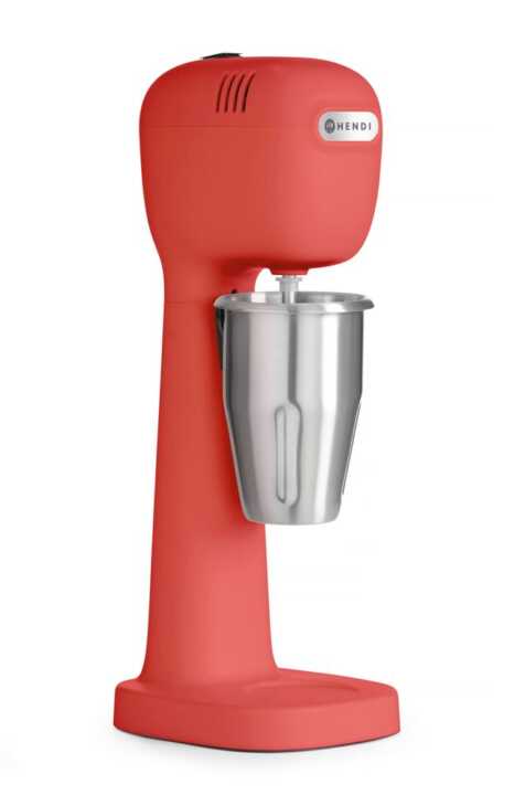 Milkshake mixer - Vermelho, 230V/400W, 170x210x(H)485mm