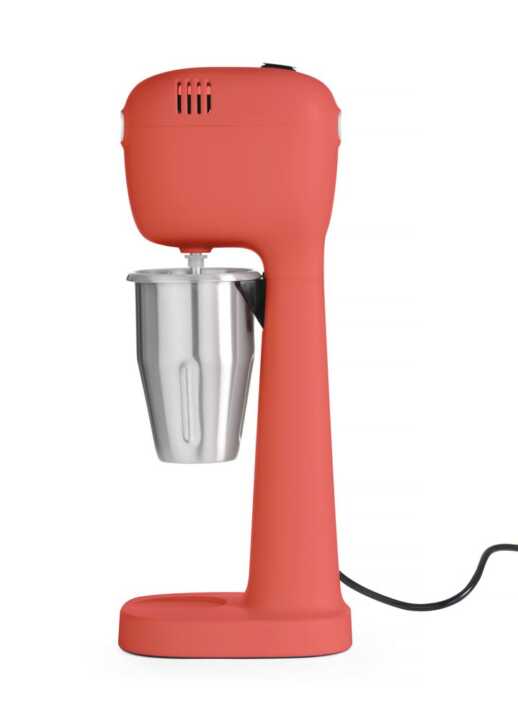 Milkshake mixer - Vermelho, 230V/400W, 170x210x(H)485mm