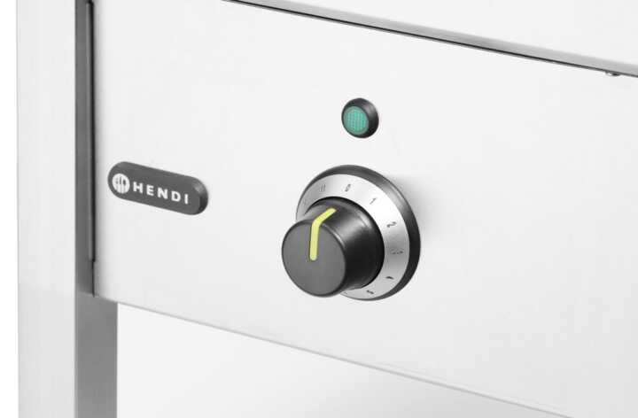 Fogão com placa de indução de elevada potência, 400V/5000W, 422x400x(H)366mm