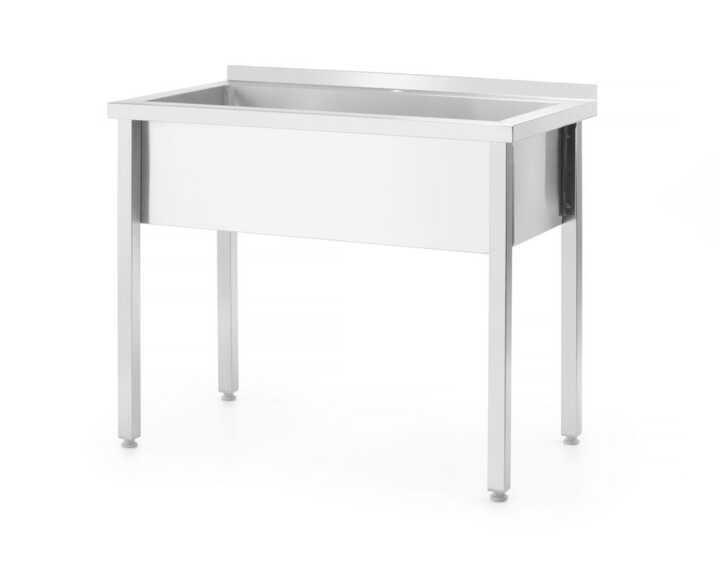Mesa de Lavatório  - aparafusada, profundidade: 600 mm, 1000x600x(H)850mm