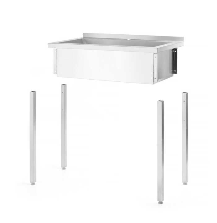 Mesa de Lavatório  - aparafusada, profundidade: 600 mm, 1000x600x(H)850mm