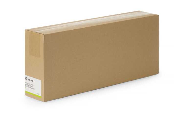 Gama de pó para fumar - conjunto de 9 sabores