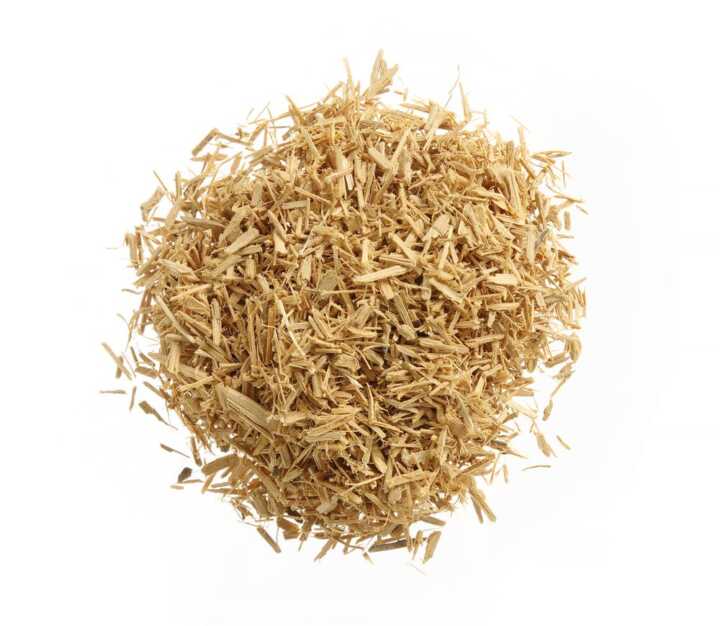 Lascas de fumo pequenas, Carvalho