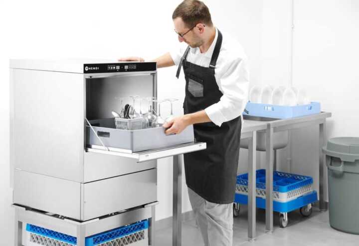 Máquina de lavar loiça 40x40 - controlo electrónico, 472x566x(H)705mm
