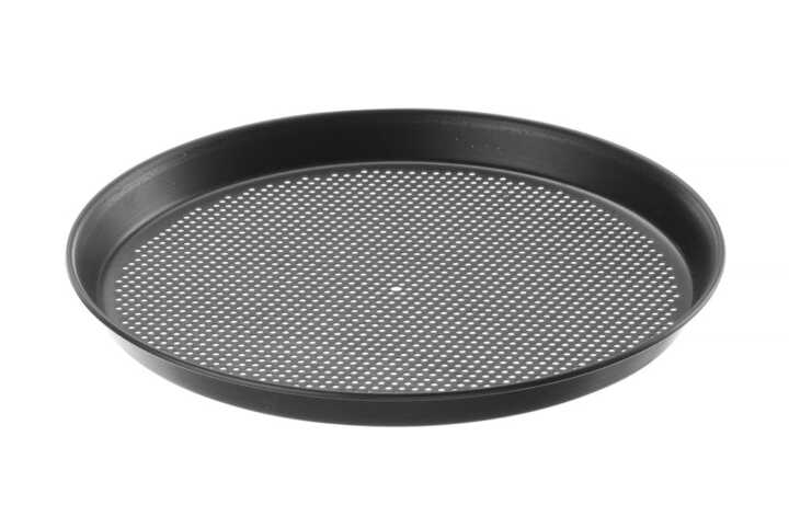 Tabuleiro de piza perfurado, ø311x(H)23mm