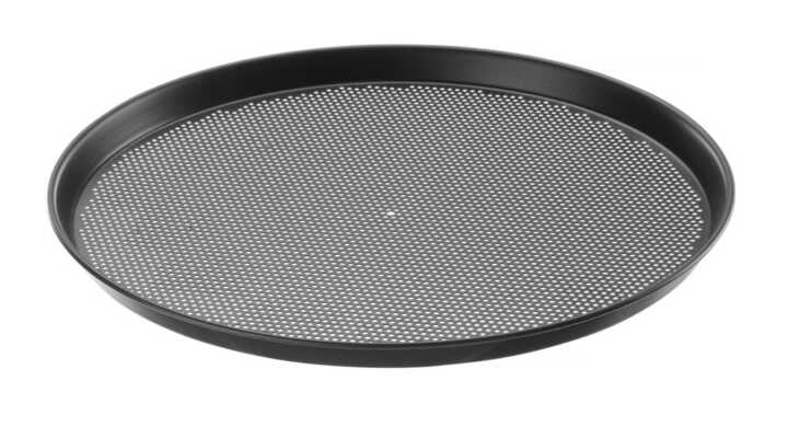 Tabuleiro de piza perfurado, ø352x(H)23mm