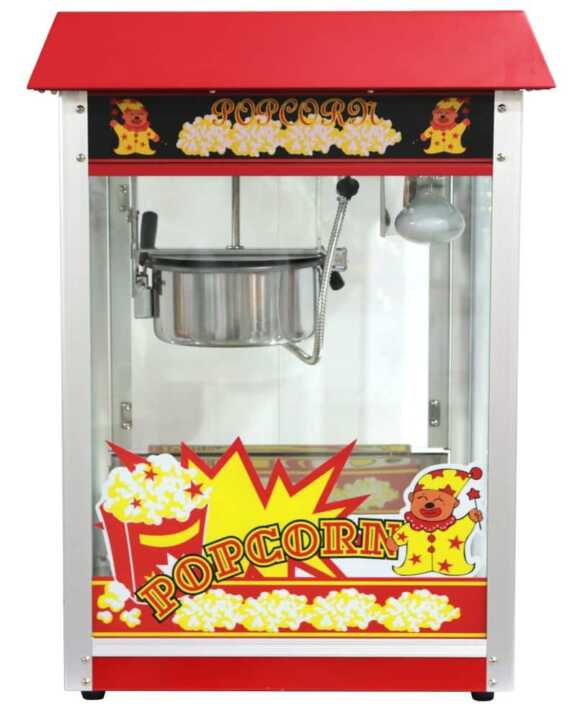 Máquina de pipocas, Preto, 230V/1500W, 574x420x(H)778mm