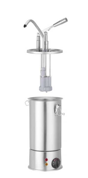 Dispensador de molho em banho-maria , 230V/900W, ø180x(H)502mm