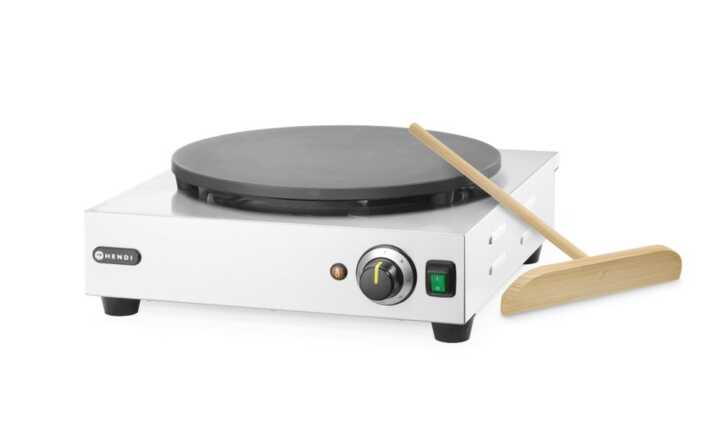 Máquina de crepes, 230V/3000W, 458x520x(H)165mm