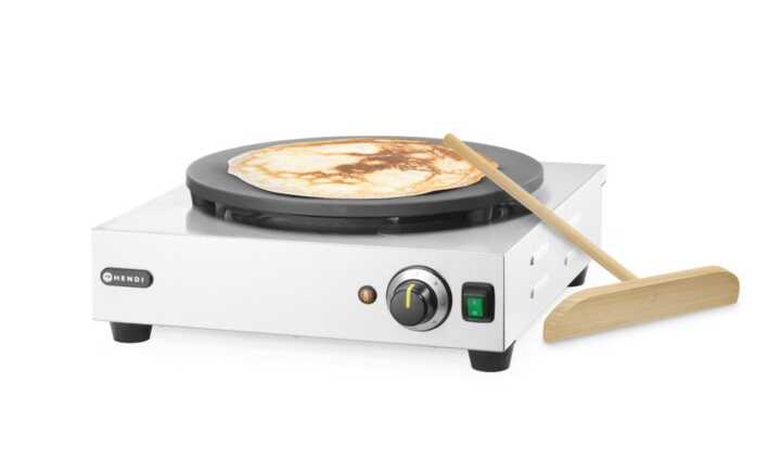 Máquina de crepes, 230V/3000W, 458x520x(H)165mm