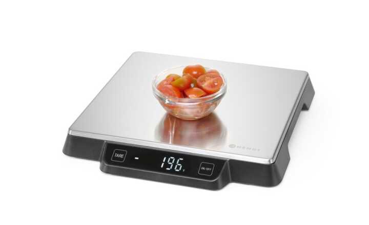 Balança de cozinha 15 kg, 266x269x(H)34mm