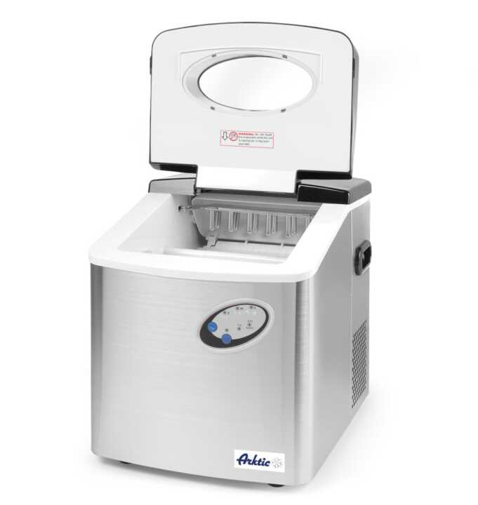 Máquina de cubos de gelo, 230V/130W, 390x455x(H)699mm