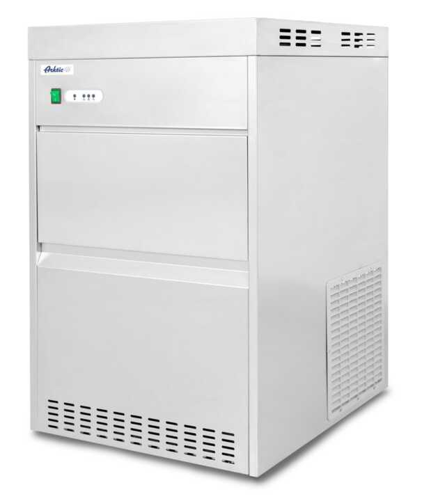 Máquina de gelo em flocos, aprox. 85 kg/dia, 230V/430W, 557x650x(H)840mm