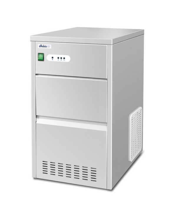 Máquina de cubos de gelo em forma de bala, aprox. 26 kg/dia, 230V/241W, 400x600x(H)675mm