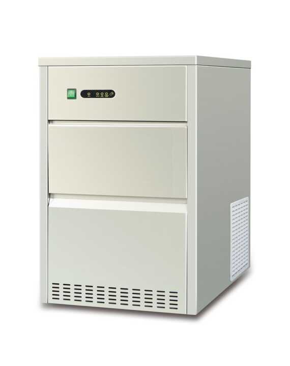 Máquina de cubos de gelo em forma de bala, aprox. 50 kg/dia, 230V/293W, 400x600x(H)675mm
